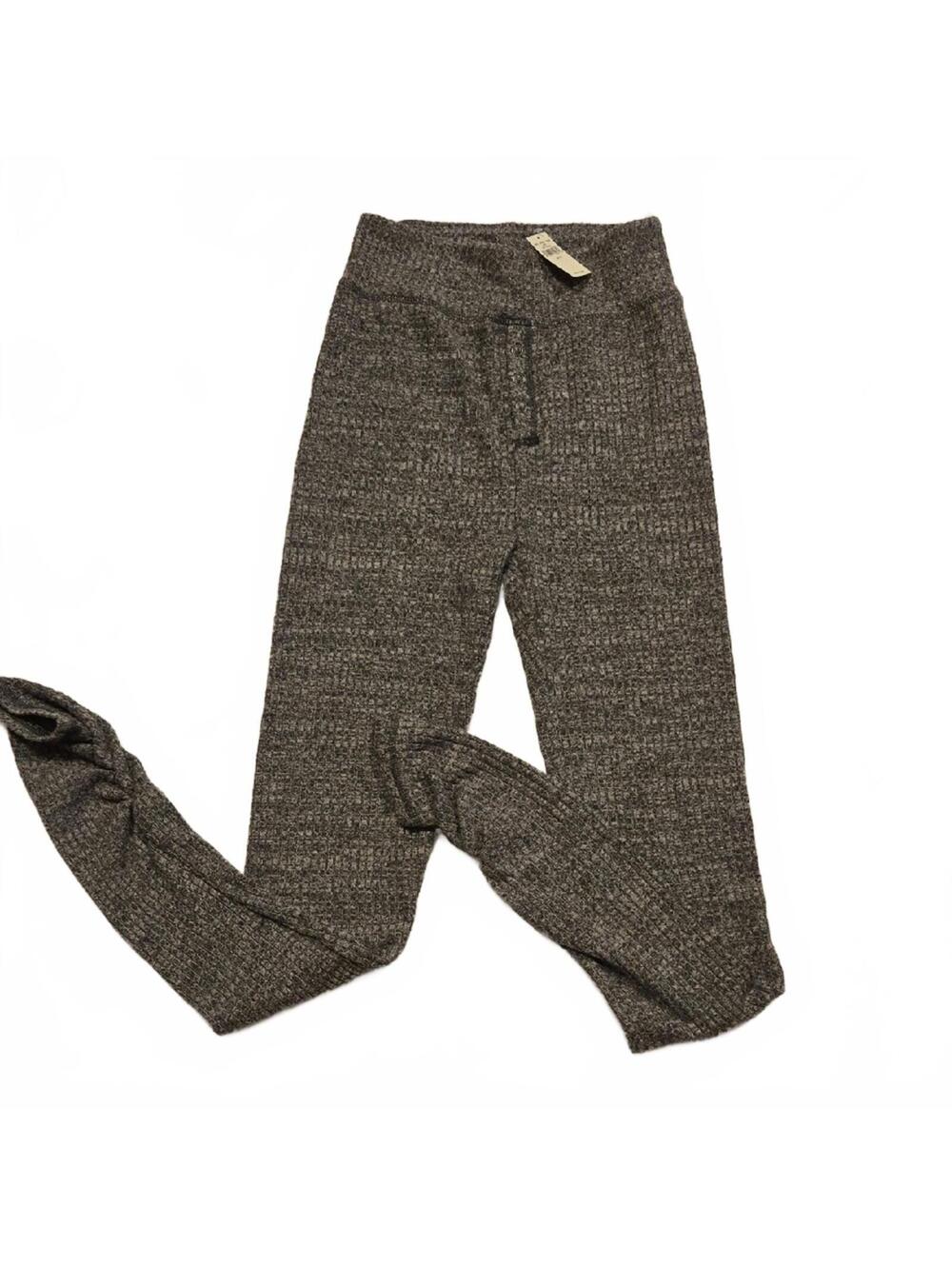 New Aerie Spade Dye Gray Eagle Knit Pants with Soft Stretch Size Small